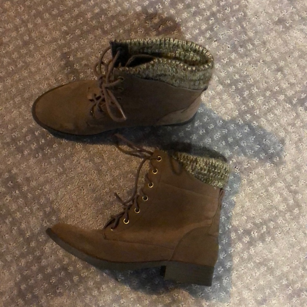 Brown boots